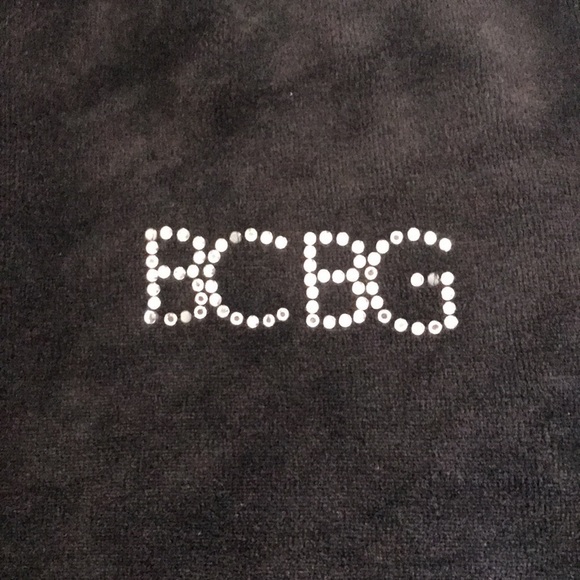 BCBGMaxAzria Black Velour Long Sleeve Front Zip Hooded Jacket - Picture 2 of 12